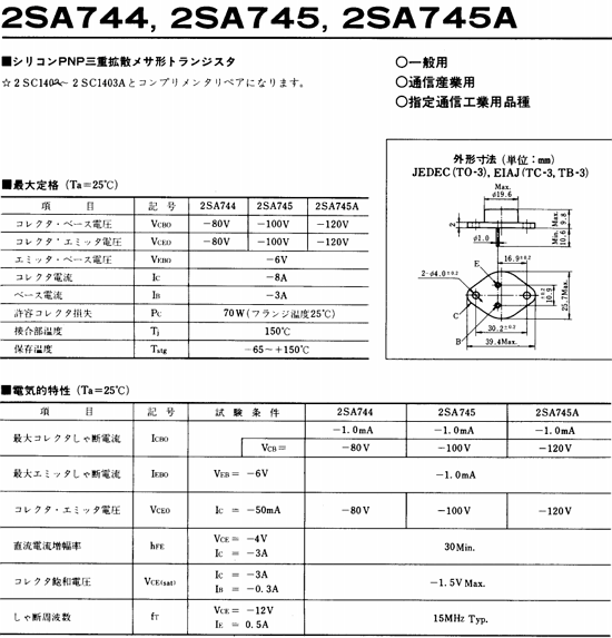2SA745A