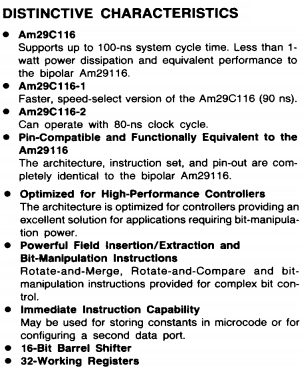 AM29C116-1/BXC