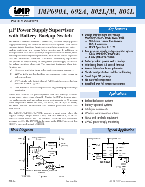 IMP690AC/D Datasheet PDF A1 PROs co., Ltd.