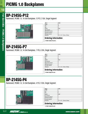 BP-214SG-P4 Datasheet PDF AAEON Technology