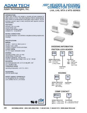 LHA7TS Datasheet PDF Adam Technologies, Inc.