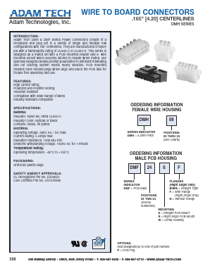 DMF13SF Datasheet PDF Adam Technologies, Inc.
