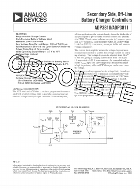 ADP3810AR-4.2 Datasheet PDF Analog Devices