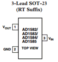 AD1582CRT-REEL7 Datasheet PDF Analog Devices