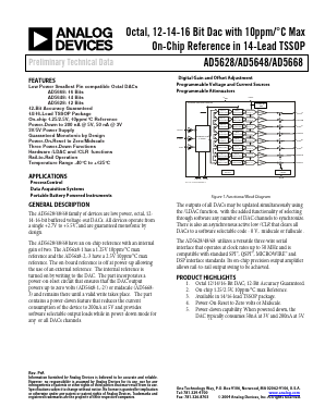 AD5648ARUZ-2 Datasheet PDF Analog Devices