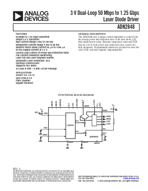 ADN2848 Datasheet PDF Analog Devices