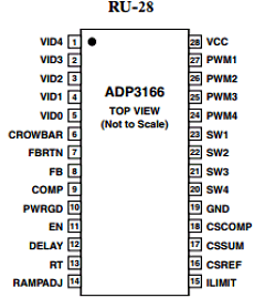 ADP3166JRU Datasheet PDF Analog Devices