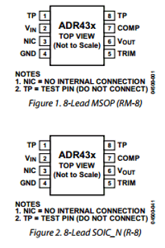 ADR434ARMZ Datasheet PDF Analog Devices