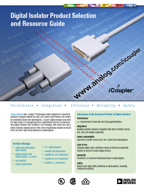 AD7401 Datasheet PDF Analog Devices