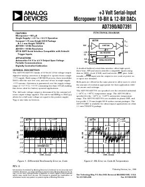 AD7390 Datasheet PDF Analog Devices
