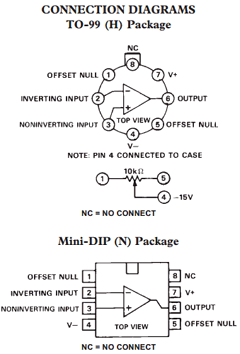 AD741H Datasheet PDF Analog Devices