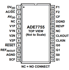 ADE7755ARSRLZ Datasheet PDF Analog Devices