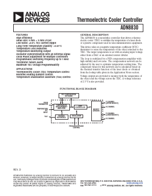 FDR840P Datasheet PDF Analog Devices