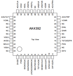 AKD4392 Datasheet PDF  Asahi Kasei Microdevices