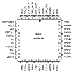 AM79C989 Datasheet PDF Advanced Micro Devices