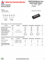 MSRTA600100 Datasheet PDF America Semiconductor, LLC