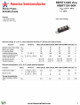 MBRT12080 Datasheet PDF America Semiconductor, LLC
