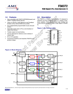 11486-812 Datasheet PDF AMI Semiconductor