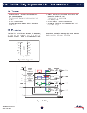 FS6377-01I Datasheet PDF AMI Semiconductor