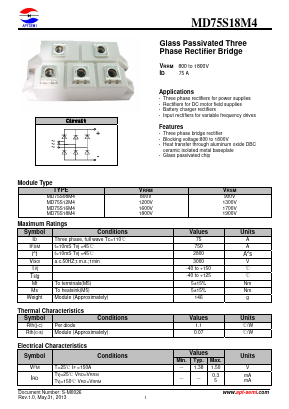 MD75S12M4 Datasheet PDF Jiangsu APT Semiconductor Co.,Ltd.