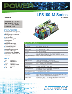 LPS103-M Datasheet PDF Artesyn Technologies