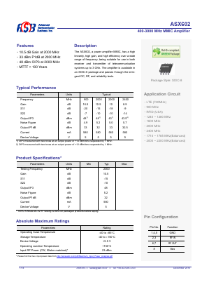 ASX602 Datasheet PDF ASB Inc
