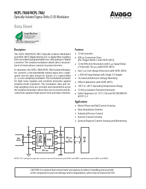 HCPL-786J Datasheet PDF Avago Technologies