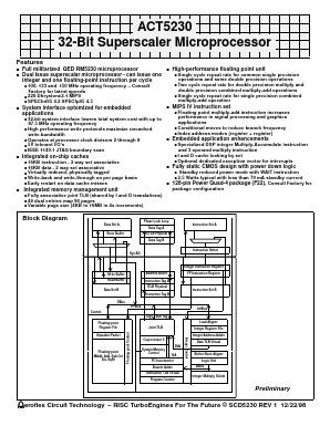 ACT5230 Datasheet PDF Aeroflex Corporation
