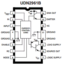 UDN2961B Datasheet PDF Allegro MicroSystems