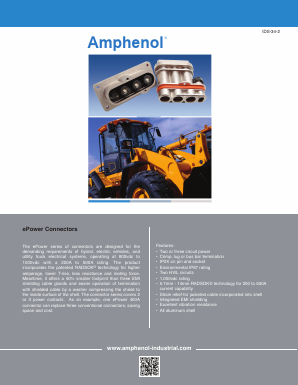 ER23953B Datasheet PDF Amphenol Aerospace