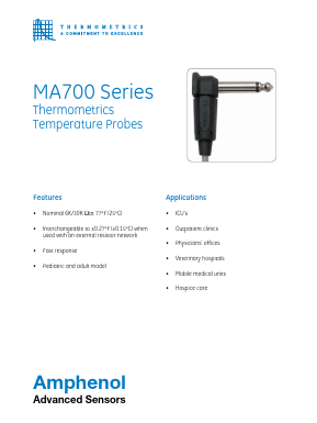 MA702 Datasheet PDF Amphenol Aerospace