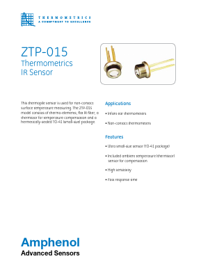 ZTP-015 Datasheet PDF Amphenol Aerospace