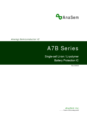 A7BE02ZA Datasheet PDF AnaSem Semiconductors