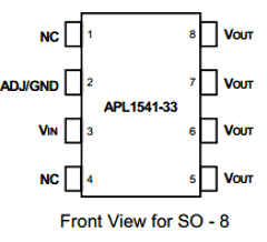 APL1541-33KC-TUL Datasheet PDF Anpec Electronics