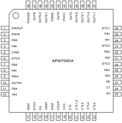 APW7095 Datasheet PDF Anpec Electronics