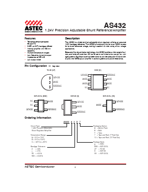 AS432CR25VST Datasheet PDF Astec Semiconductor => Silicon Link