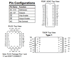 AT27C256R-90RC Datasheet PDF Atmel Corporation
