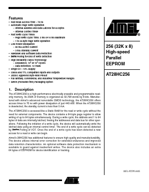 5962-8863403YX Datasheet PDF Atmel Corporation