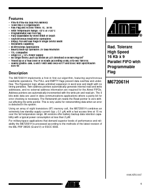 5962-9317710QNC Datasheet PDF Atmel Corporation