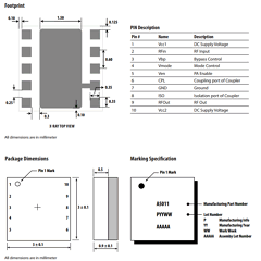 ACPM-5011-TR1 Datasheet PDF Avago Technologies