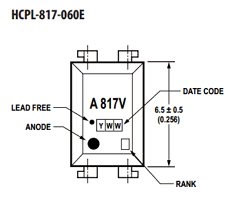HCPL-817-56BE Datasheet PDF Avago Technologies