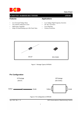 APD340VP-E1 Datasheet PDF BCD Semiconductor