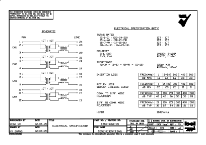 S558-10GB-05 Datasheet PDF Bel Fuse Inc.