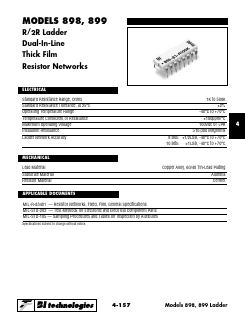 899-10 Datasheet PDF BI Technologies