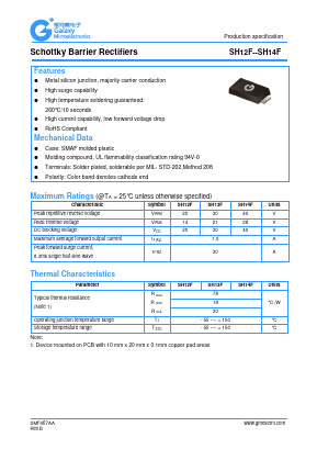 SH12F Datasheet PDF Galaxy Semi-Conductor