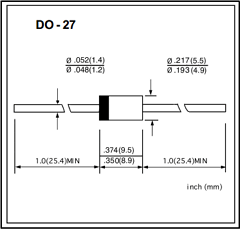 31DF1 Datasheet PDF Galaxy Semi-Conductor
