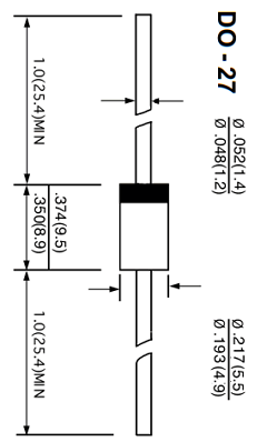 UF5407G Datasheet PDF Galaxy Semi-Conductor