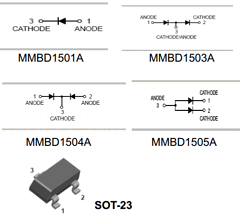 MMBD1503A Datasheet PDF Galaxy Semi-Conductor