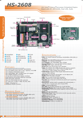 HS-2608 Datasheet PDF BOSER Technology Co., Ltd