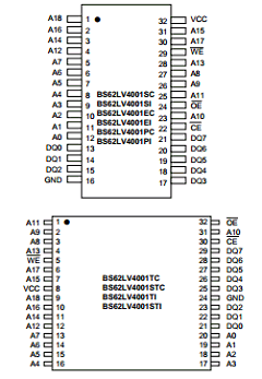 BS62LV4001SC--10 Datasheet PDF Brilliance Semiconductor